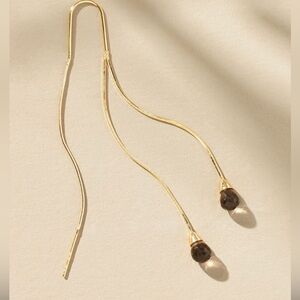 Sunset Stone Wire Drop Earrings by Anthropologie
